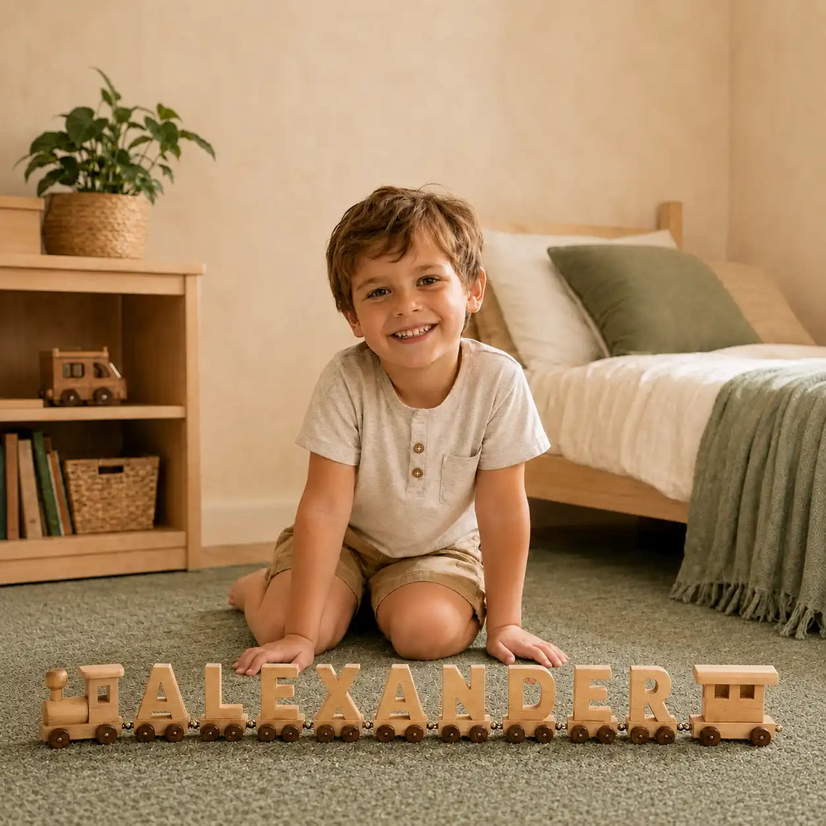 Wooden Name Trains Australia