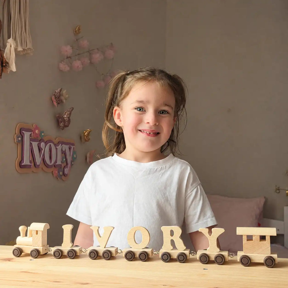 Wooden Name Trains Australia
