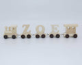 Personalised Wooden Name Train